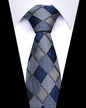 Men's 8cm Business Professional Striped Tie Wedding Suit Accessories Polyester Tie Men