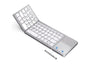 Mini wireless three-fold Bluetooth keyboard Bluetooth wireless folding with touch panel BO33 rechargeable keyboard