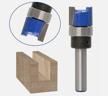 4Pcs Top Bearing Flush Trim Pattern Router Bit 1 -4 Shank Milling Cutter Set
