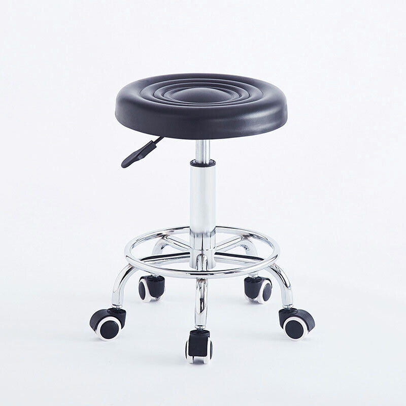 Swivel Stool Round Bar Stool Salon Chair Adjustable 360 Beauty Workshop Office