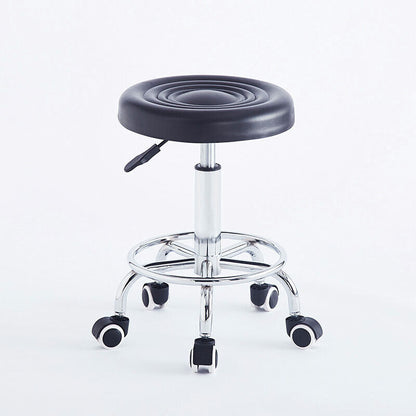 Swivel Stool Round Bar Stool Salon Chair Adjustable 360 Beauty Workshop Office