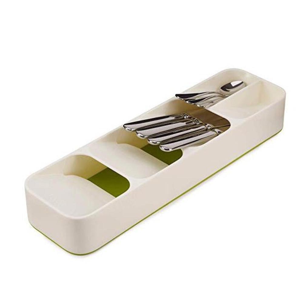 Multi-layer Kitchen Drawer Organizer Tray Spoon Knife Fork Cutlery Separation Storage Box Cutlery Organizer Kitchen Accessories