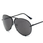 New Ocean Sunglasses Fashion Retro Glasses for Men and Women Couples European and American Large Frame Sunglasses