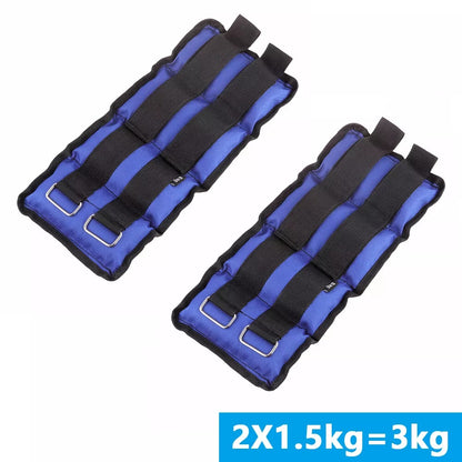 Ankle Wrist Leg Weights Straps Running Exercise Fitness Gym Strength Training UK