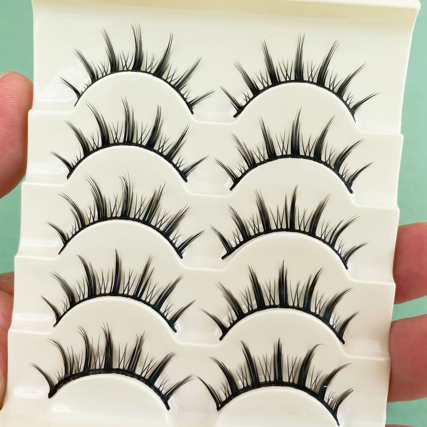 Cartoon Bushy Black Terrier Big Devil False Eyelashes Whole Piece Barbie Eyelashes Natural Little Devil