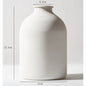 Matte Black Metal Vase: For Dried Flowers, Wedding Gifts, and Home Decor