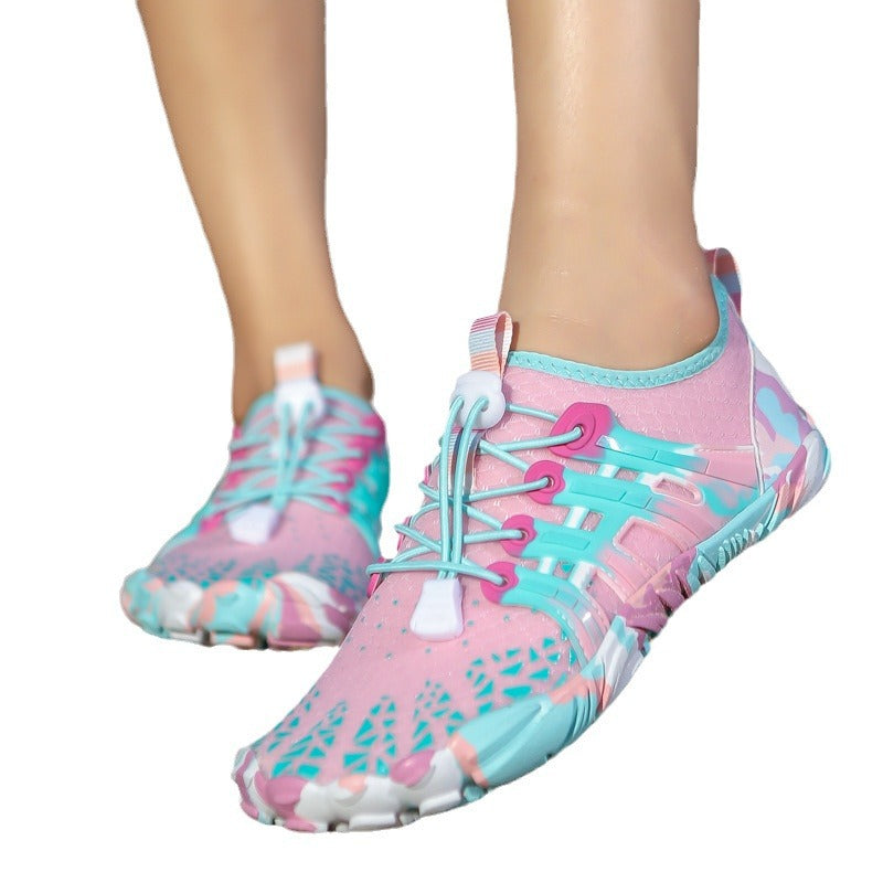 Men's quick-drying breathable wading shoes swimming beach shoes outdoor hiking shoes men's and women's non-slip wear-resistant sports shoes