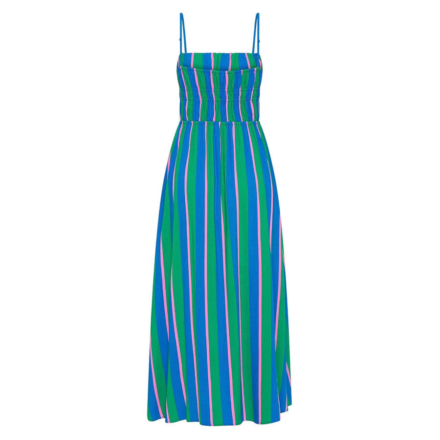 Striped camisole casual dress for women