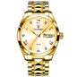 Swiss Waterproof Glow Double Calendar Men's Watch Glow Design Fashion Men's Watch