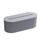 Cable management organizer box, an accessory for power strips and home - office power cables