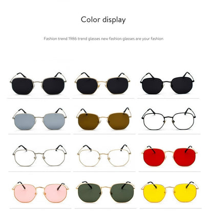 Men Sunglases Sun glasses NEW Women Metal Frame Fishing Glasses Gold tea Eyewear lentes de sol hombre okulary UV400