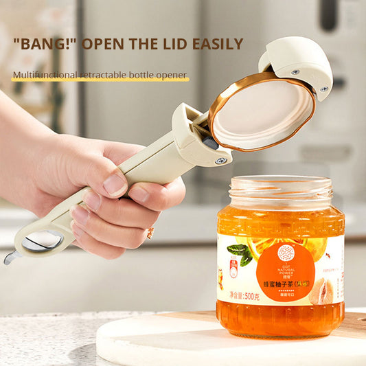 Stainless Steel Labor-Saving Screw Cap Opener Can Opener Bottle Opener Glass Can Opener Screw Cap