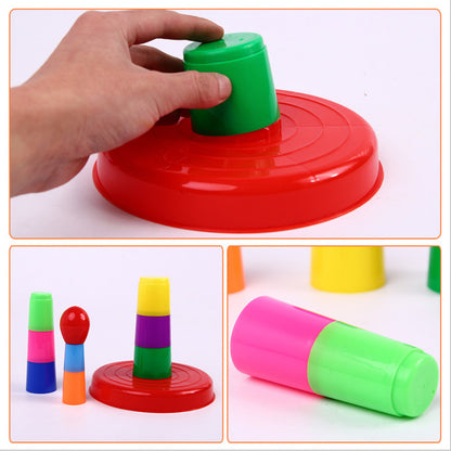 Creative Stacking Music Set Circle Toy Large Parent Child Throwing Ring Children's Stress Relieving Toy