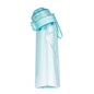 0 Sugar 0 Cal Aroma Cup with Fruit Taste Ring 650ml Tritan Material Water Bottle Sports Water Cup Water God