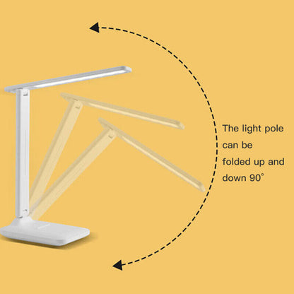 Rechargeable USB Desk Light LED Flexible Touch Bedside Reading Lamp Dimmable UK