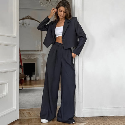 European and American versatile fashionable casual suit