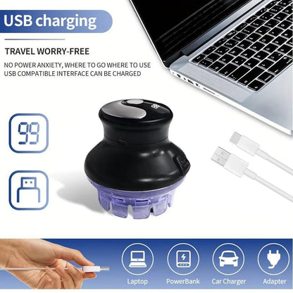 360Electric Shaver Hair Clippers Bald Head Beard Shaving Machine For Men UK