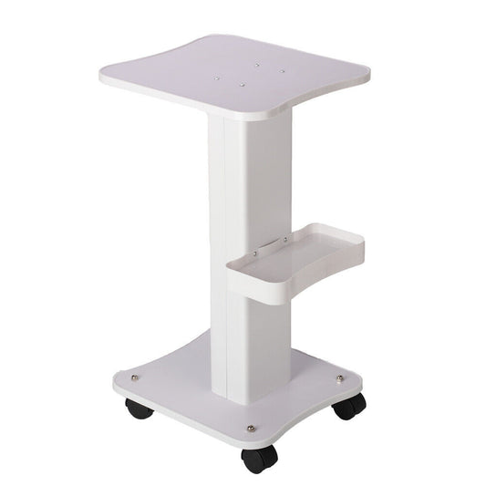 Heavy White Beauty Salon Trolley Stand SPA Salon Storage Cart Trolley UK