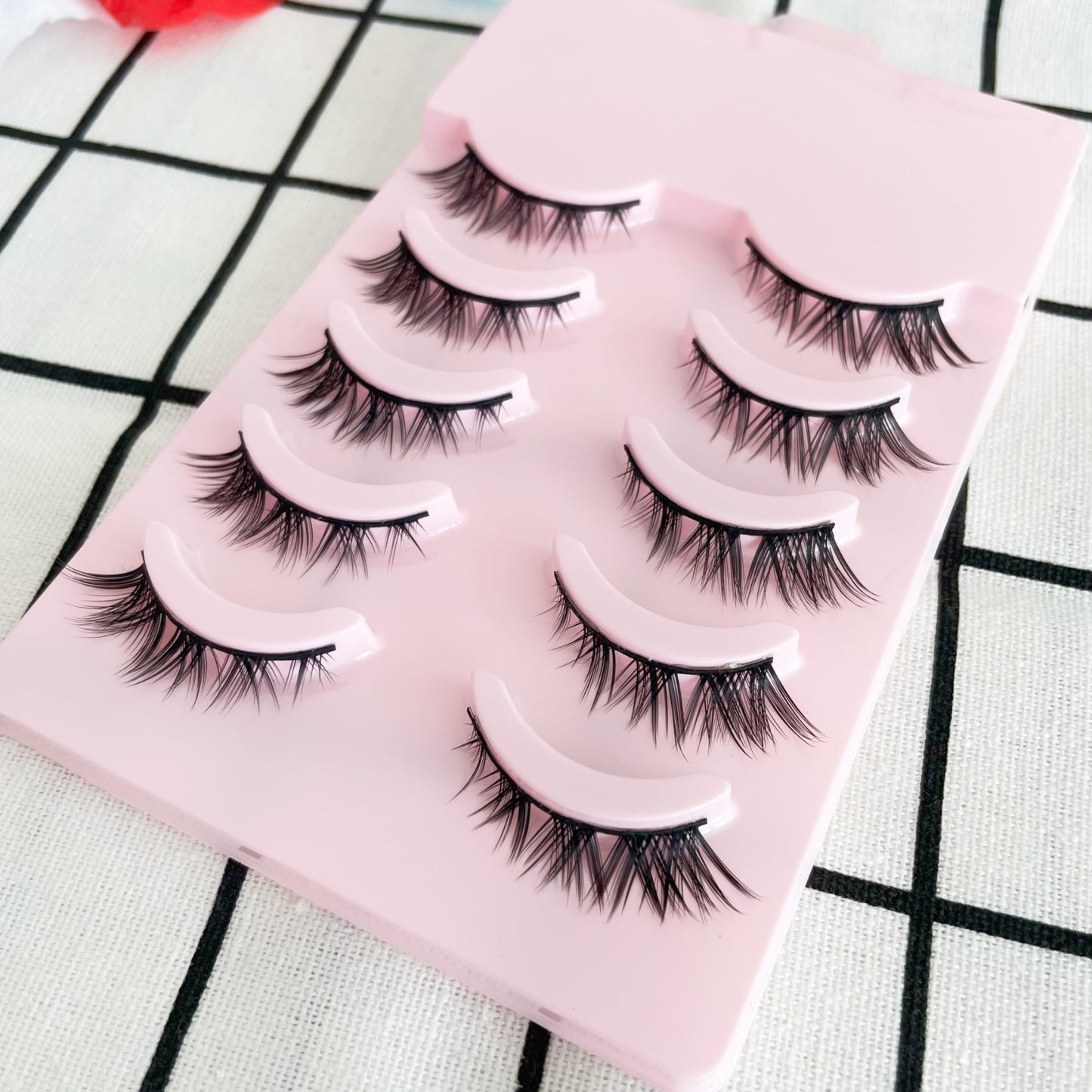 Cartoon Bushy Black Terrier Big Devil False Eyelashes Whole Piece Barbie Eyelashes Natural Little Devil