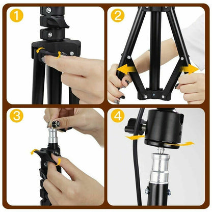 Telescopic Tripod Stand For Digital Camera Camcorder Phone Holder