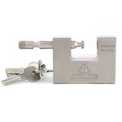 HEAVY DUTY 94mm Padlock HARDENED Security Shutter Shipping Garage Shed Door Lock