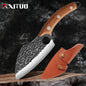 XITUO Handmade Stainless Steel Kitchen Knife Outdoor Portable Cooking Meat Cleaver Chef Knives Boning Knife Fishing Tools