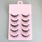 Cartoon Bushy Black Terrier Big Devil False Eyelashes Whole Piece Barbie Eyelashes Natural Little Devil