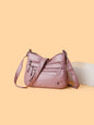 PU Leather Multi Pockets Shoulder Bag
