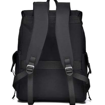 PU Leather Multi-Pockets Adjustable Strap Backpack Bag