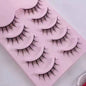 Cartoon Bushy Black Terrier Big Devil False Eyelashes Whole Piece Barbie Eyelashes Natural Little Devil