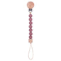 Infant and toddler products, beech wood pacifier clip, soothing wood octagonal pacifier, anti drop chain