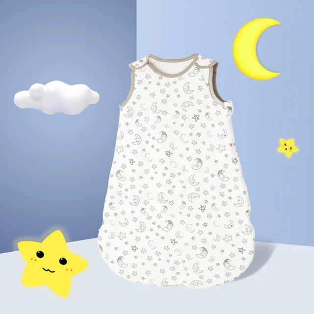Cotton padded pure cotton swaddle vest for children anti kick and A-class baby sleeping bag