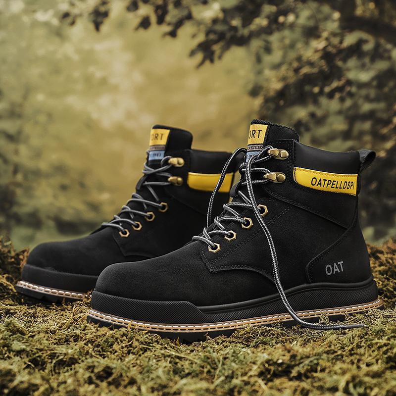 Autumn and winter new high top retro workwear casual Martin boots men's shoes