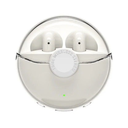 XY-90 Transparent Case Wireless Bluetooth Earphones New 5.1 Half In Ear Dual Ear TWS Stereo