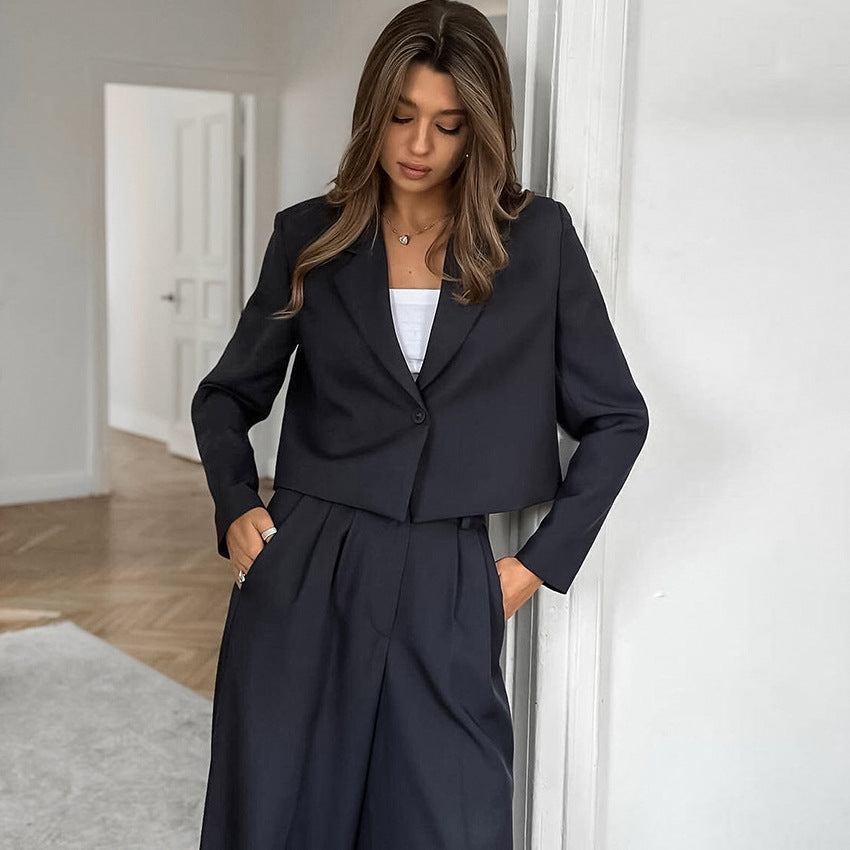 European and American versatile fashionable casual suit