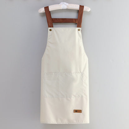 Apron for Home Kitchen Waist Waterproof and Oil proof Advertising Logo Printing Apron