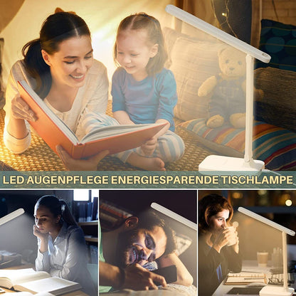 Rechargeable USB Desk Light LED Flexible Touch Bedside Reading Lamp Dimmable UK