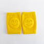 Woolen loop baby socks, elbow protection, walking and crawling, knee protection, baby and child knee protection, smiling face knee protection