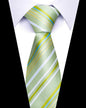 Men's 8cm Business Professional Striped Tie Wedding Suit Accessories Polyester Tie Men