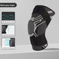 Basketball knee pads men's sports skipping rope running professional knee protection equipment