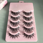 Cartoon Bushy Black Terrier Big Devil False Eyelashes Whole Piece Barbie Eyelashes Natural Little Devil