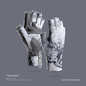 Summer outdoor sports sunscreen fishing gloves riding non slip half finger gloves