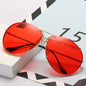 New Ocean Sunglasses Fashion Retro Glasses for Men and Women Couples European and American Large Frame Sunglasses