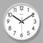 2025 New 10/12/14 - inch Electronic Calendar Wall Clock. Monitors temp & humidity. Dual - display. Mute. Quartz movement.