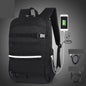 USB Rechargeable Backpack Men's Business Camouflage Large Capacity Skateboard Bag Anti theft Lock Backpack