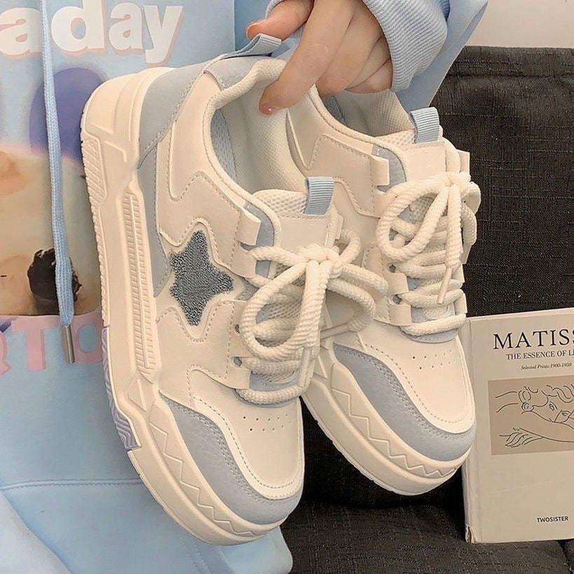 Little white shoes, female autumn niche original design, Japanese canvas shoes, internet famous versatile casual board shoes