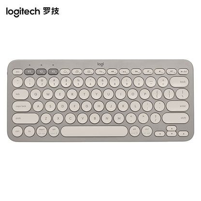 Logitech K380 Mini Bluetooth Wireless Keyboard Tablet Phone Pebble2+K390 Set