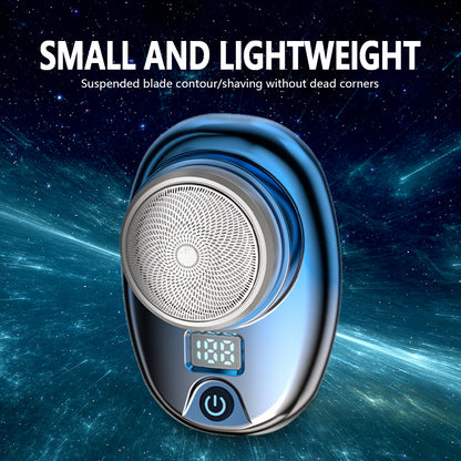 Mini portable rechargeable shaver powerful travel small steel cannon shaver car electric shaver