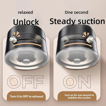 NEW Vacuum Magnetic Suction Cup Car Phone Holder Stand Car Mount 360 Rotation