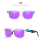 Classic polarized sunglasses for men and women ultra light driving glasses colorful real film sunglasses
